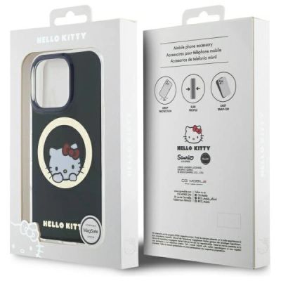 8. Hello Kitty IML Sweet Kitty Magsafe Hülle für iPhone 16 Pro Max - Schwarz
