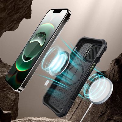 4. Supcase UB XT Mag MagSafe Hülle für iPhone 16e / 17e – Olivgrün