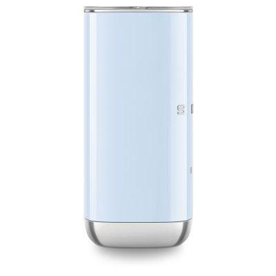 8. Smeg MFF02PBEU Milchaufschäumer/Milchwärmer, automatischer Milchaufschäumer/Milchwärmer, blau