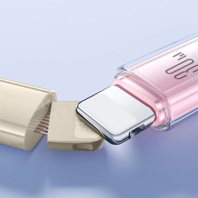 11. Joyroom S-A42 Crystal-Clear Series 30W USB-C – Lightning Kabel 1,2 m – Weiß