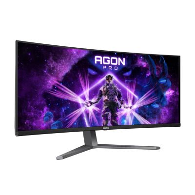 5. AOC AGON PRO AG346UCD Computermonitor 86,4 cm (34") 3440 x 1440 px Wide Quad HD QD-OLED Schwarz, Grau