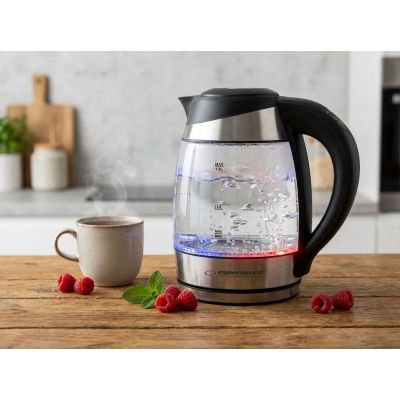 26. Esperanza SEINE EKK026 Wasserkocher (2200W 1,7l; schwarz)