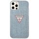 3. Guess GUHCP12LPCUJULLB iPhone 12 Pro Max 6.7" Blau/Hellblau Hardcase Jeans Collection