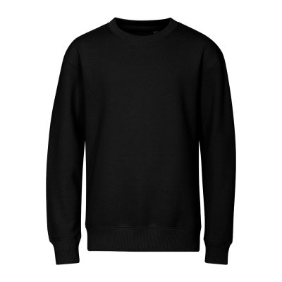 2. Kinder-Sweatshirt mit Rundhalsausschnitt (Schwarz)