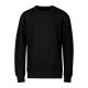 2. Kinder-Sweatshirt mit Rundhalsausschnitt (Schwarz)