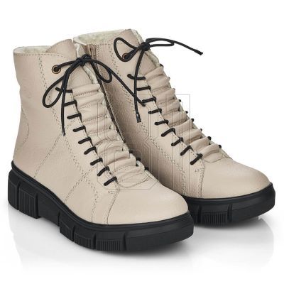13. Rieker W X3428 isolierte Stiefeletten beige 