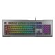 2. GENESIS Rhod 500 RGB Gaming-Tastatur USB QWERTY Portugiesisch Schwarz, Silber