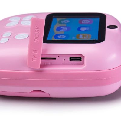 10. Mini-Thermodrucker für Kinder mit Kamera und Camcorder - Rosa
