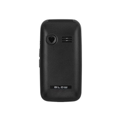 5. BLOW Seniorentelefon mit Klappe S24 schwarz