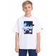 3. Bedrucktes Jungen-T-Shirt 4F 4FJWAW26TTSHM3516-10S