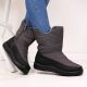 10. NEWS W EVE309B wasserdichte Schneestiefel grau 