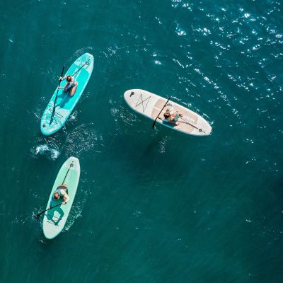 9. VIRTUFIT SUP BOARD OCEAN 275 MIT ZUBEHÖR SCHWARZ