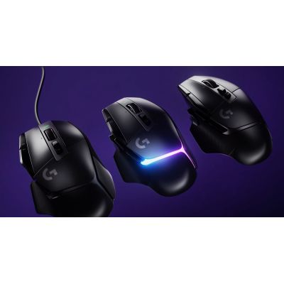 3. Logitech G G502 X Lightspeed Gaming-Maus, kabellos, optisch, optische 25600 DPI (rechte Seite)