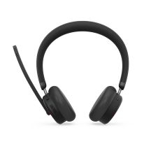 Lenovo ANC-Headset 6550, kabelloses Headset mit Kopfbügel, geeignet für Büro/Callcenter, USB Typ-C, Bluetooth, Schwarz
