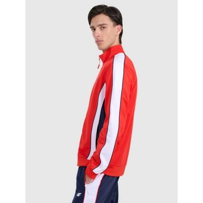 2. Herren-Sweatshirt mit Reißverschluss ohne Kapuze 4F 4FRAW25TSWSM2459-62S