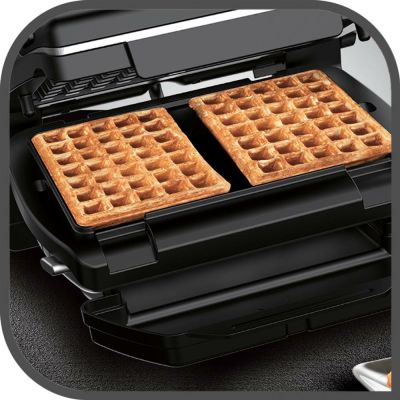 5. Tefal XA7248 Waffelplatte aus Aluminium