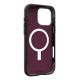 UAG Civilian Magsafe - MagSafe-kompatible Schutzhülle für iPhone 16 Pro Max (bordeaux)