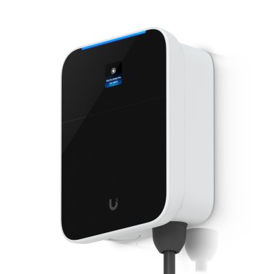 5. Ubiquiti EV Station Lite Wandhalterung, weiß/schwarz, Polycarbonat (PC), 1 integriertes 4,32 cm (1,7 Zoll) Display