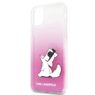 3. Karl Lagerfeld KLHCN65CFNRCPI iPhone 11 Pro Max hardcase różowy/pink Choupette Fun