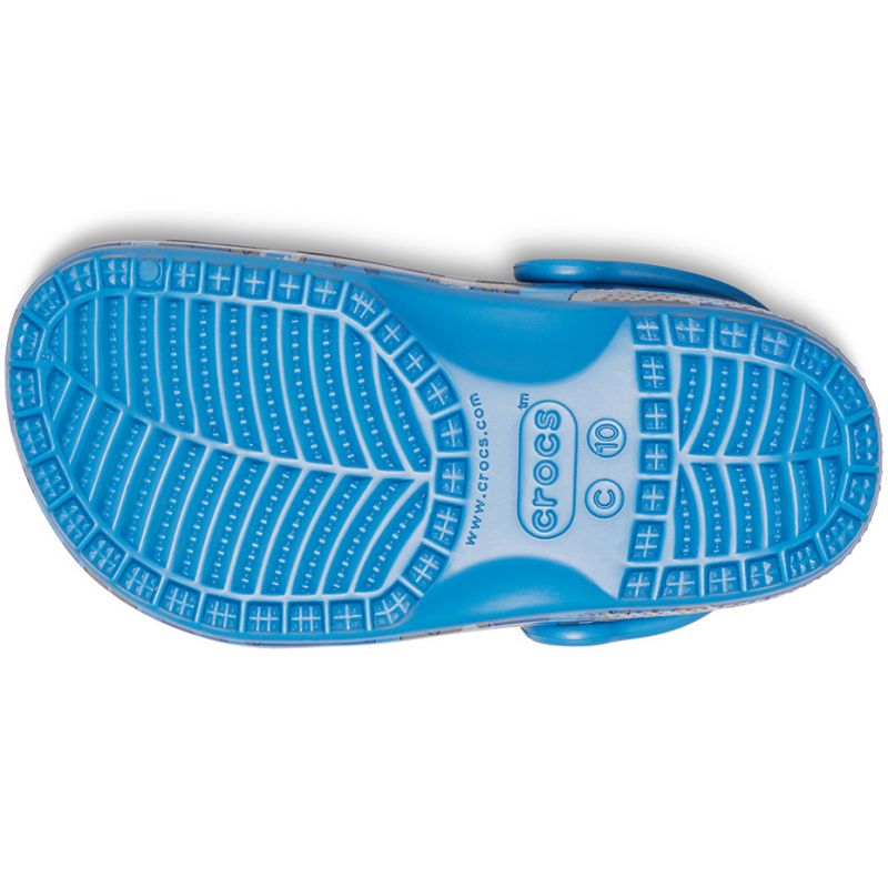 6. Crocs Classic Shark Clog Jr 206147 4KI Flip-Flops