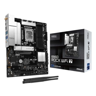 6. Asrock B860 ROCK WIFI 7 Mainboard