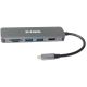 2. D-Link DUB-2327 Kabelgebundene USB-Typ-C-Dockingstation Grau