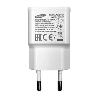 2. Samsung EP-TA50EWE 8W USB-A Wandladegerät mit MicroUSB-Kabel ECB-DU4AWE (Bulk - Ersatzverpackung) - Weiß