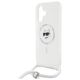 5. Karl Lagerfeld IML Choupette Head & Cord Magsafe Hülle für iPhone 16 - Transparent