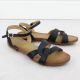 2. Schwarze Damensandalen S.Barski KV51-022