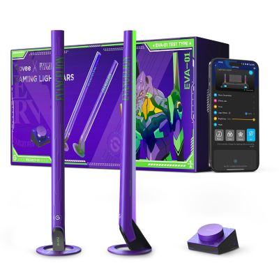 2. Govee Smart Gaming Light Bars 24W Wi-Fi/Bluetooth Smart Wandleuchte