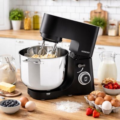 9. Küchenmaschine HKM 8150 SW BLACK HEINRICH'S