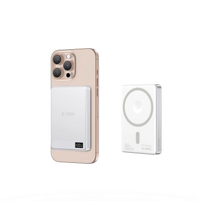 5. Powerbank Tech-Protect PB33 LifeMag MagSafe 5000mAH - Silber