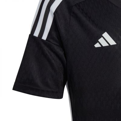 5. adidas Tiro 23 Wettkampf-Trikot für Kinder, Schwarz, IC7461