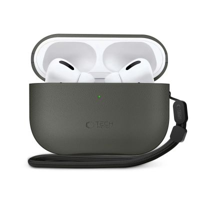 2. Tech-Protect NaturalFit Hülle für AirPods Pro 3 – Grün