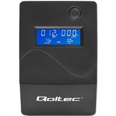 8. QOLTEC USV 450 VA | 240 W | LCD | USB | RJ45