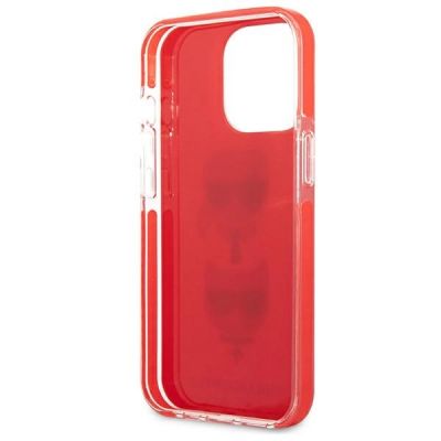 7. Karl Lagerfeld Karl&Choupette Head Case für iPhone 13 Pro / iPhone 13 - Rot