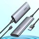 13. Ugreen Festplattenschacht M.2 B-Key SATA 3.0 5 Gbps Grau + USB Typ C Kabel (CM400)