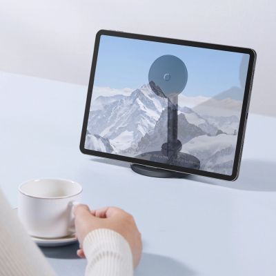 14. Baseus MagPro magnetischer Standhalter für das Telefon – Schwarz