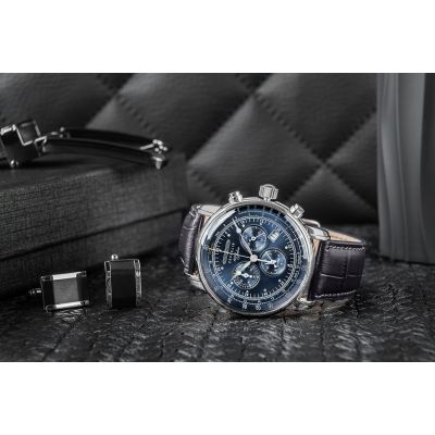 5. Herrenuhr ZEPPELIN 100 Yahre 7680-3 + Box