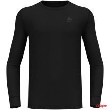 Odlo BL TOP Crewneck l/s MERINO 200 Herren T-Shirt Größe M Schwarz