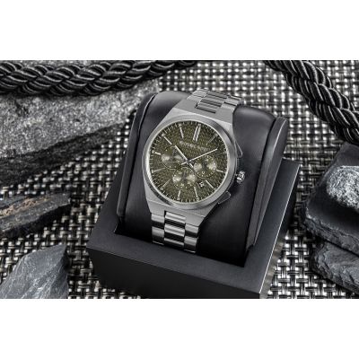 5. MICHAEL KORS Lennox MK9118 Herrenuhr + Box