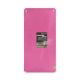 4. HMS Premium MFK02 Pink-Schwarze Club Fitnessmatte mit Löchern