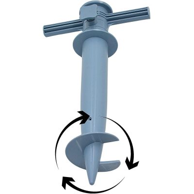 11. Schirmständer 30x17x6cm Blau