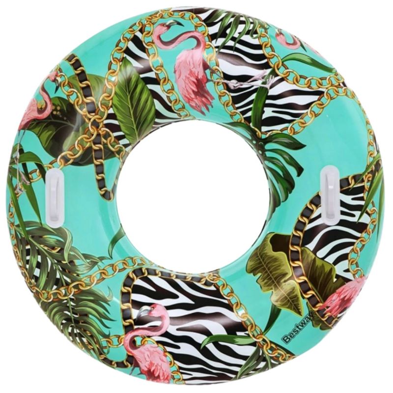 6. Bestway Floral Fantasty Schwimmring 114 cm 36302 8318