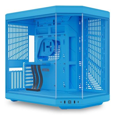 7. Hyte Y70 Midi Tower Standard Case - Farbe: Blaubeermilch