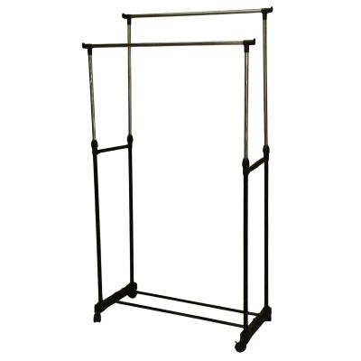 10. Hervorragende Haushaltswaren, doppelter Kleiderbügel 80x42x90-160 cm