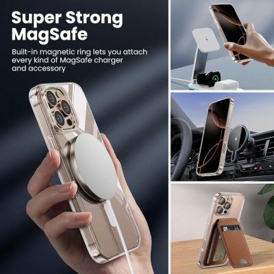 3. TP Flex MagSafe Hülle für iPhone 16 Pro Max – Transparent