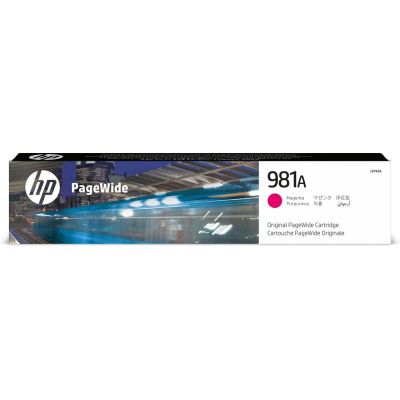 3. Originale HP Tintenpatrone Magenta 981A PageWide