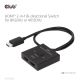 8. CLUB3D CSV-1384 KVM-Switch Schwarz