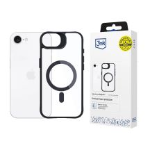 3mk Satin Armor MagCase für Apple iPhone 16e / SE 4 - Transparent